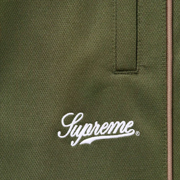 Supreme Tricot Track Pant - Olive (front)