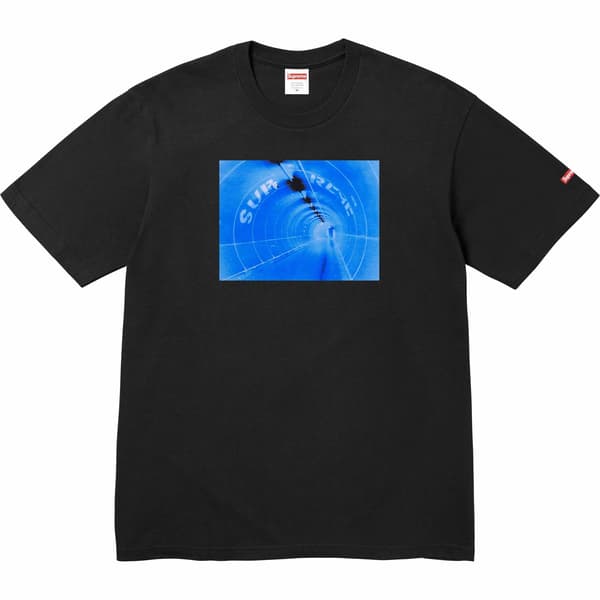 Supreme Tunnel Tee - Black (front)