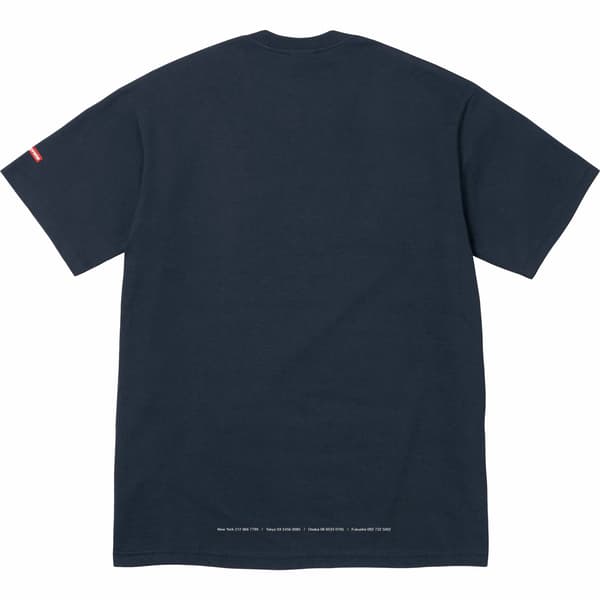 Supreme Tunnel Tee - Navy (front)