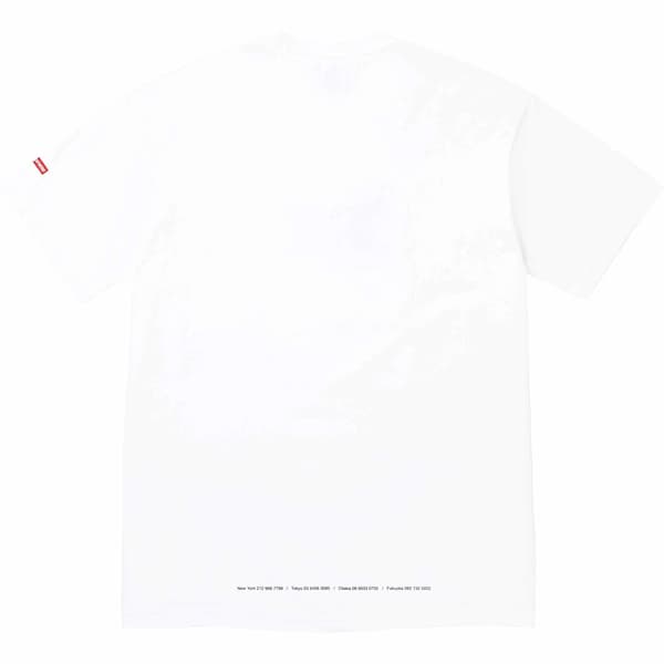 Supreme Tunnel Tee - White (front)