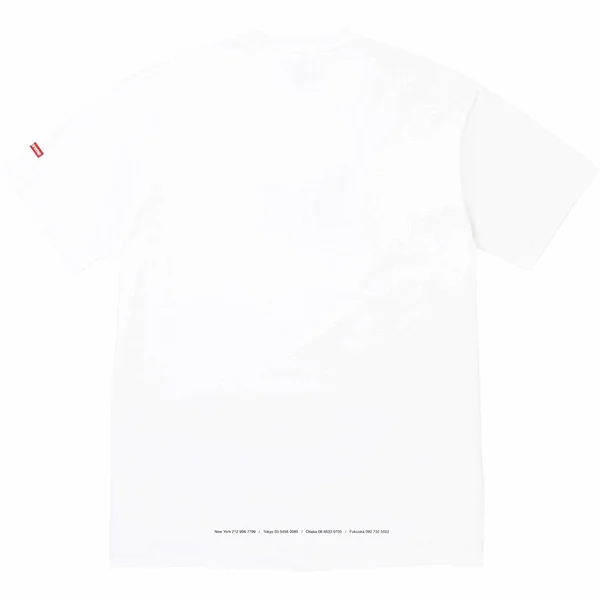 Supreme Tunnel Tee - White (front)