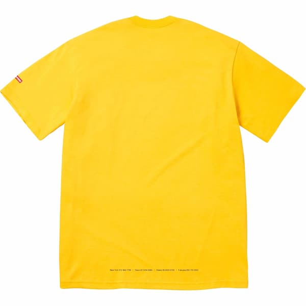 Supreme Tunnel Tee - Yellow (front)