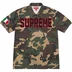 Supreme Twill Appliqué Polo - Woodland Camo (front)