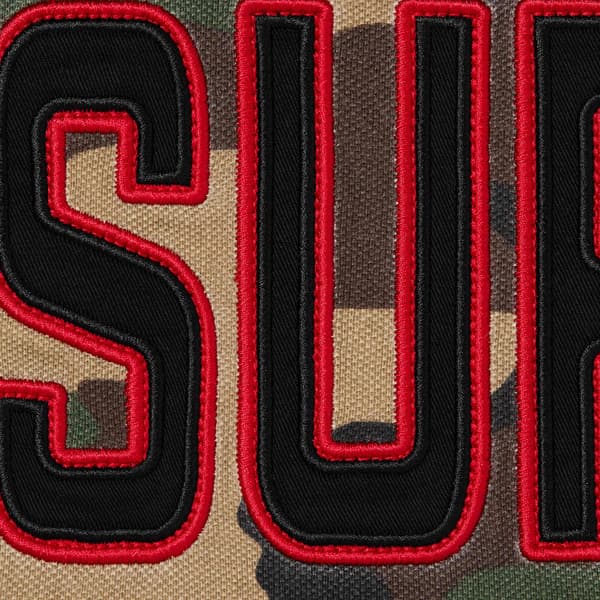 Supreme Twill Appliqué Polo - Woodland Camo (front)