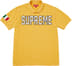 Supreme Twill Appliqué Polo - Yellow (front)