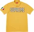 Supreme Twill Appliqué Polo - Yellow (front)
