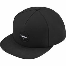 Supreme Twill Patch 5-Panel Black