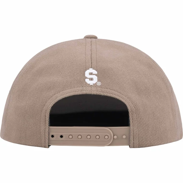 Supreme Twill Patch 5-Panel - Khaki (front)