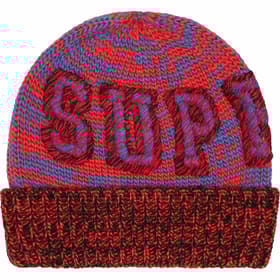 Supreme Twist Beanie Red