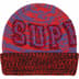 Supreme Twist Beanie - Red (front)