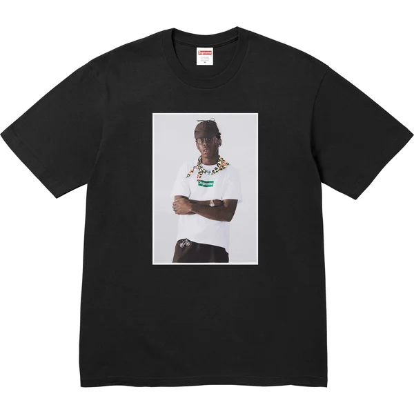 Supreme Tyler, The Creator Tee - Black (front)