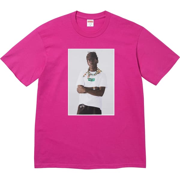 Supreme Tyler, The Creator Tee - Magenta (front)