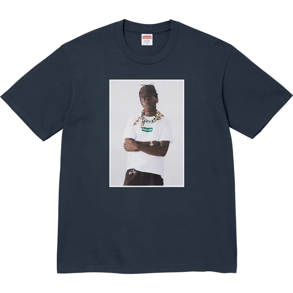 Supreme Tyler, The Creator Tee - Navy (front)