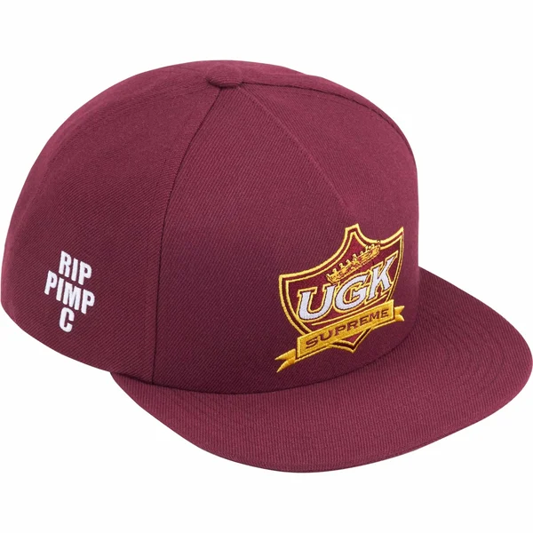 Supreme UGK 5-Panel - Dark Red (front)