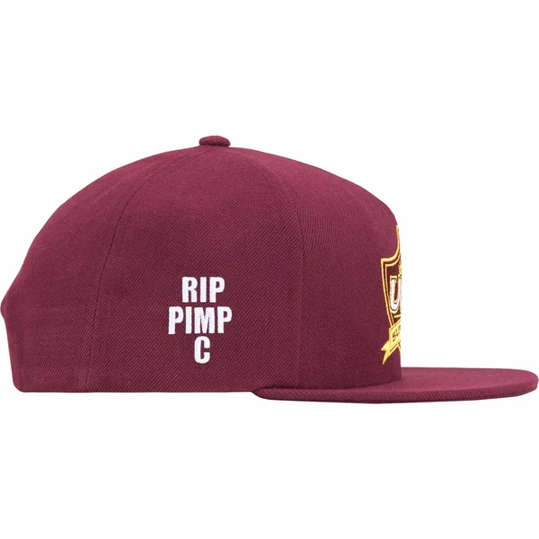Supreme UGK 5-Panel - Dark Red (front)