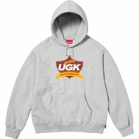 Supreme UGK Hooded Sweatshirt Heather Grey