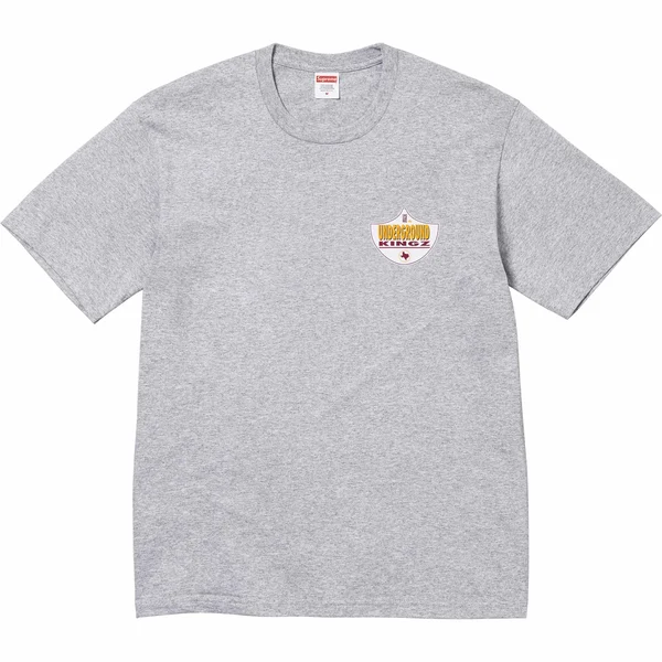 Supreme UGK Super Tight Tee - Heather Grey (front)