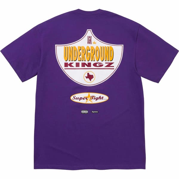 Supreme UGK Super Tight Tee - Purple (front)