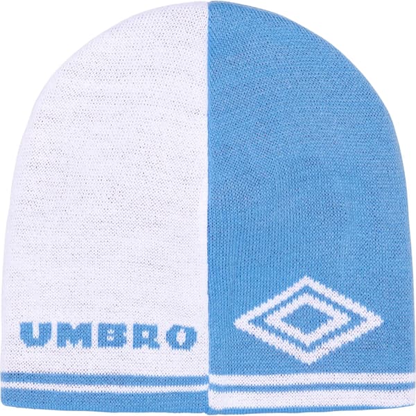 Supreme Umbro Beanie - White (front)