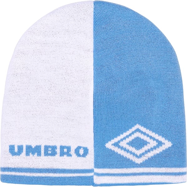 Supreme Umbro Beanie - White (front)