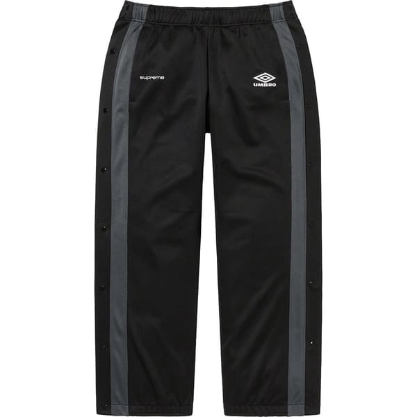 Supreme Umbro Break-Away Track Pant - Black (front)