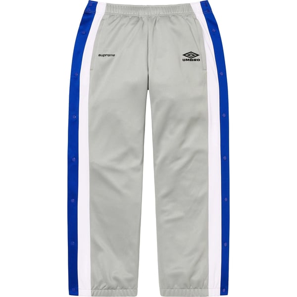 Supreme Umbro Break-Away Track Pant - Light Grey (front)