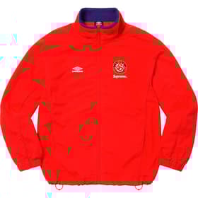 Supreme Umbro Cotton Ripstop Track Jacket Red