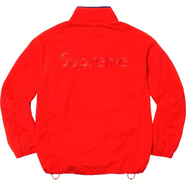Supreme Umbro Cotton Ripstop Track Jacket - Red (front)