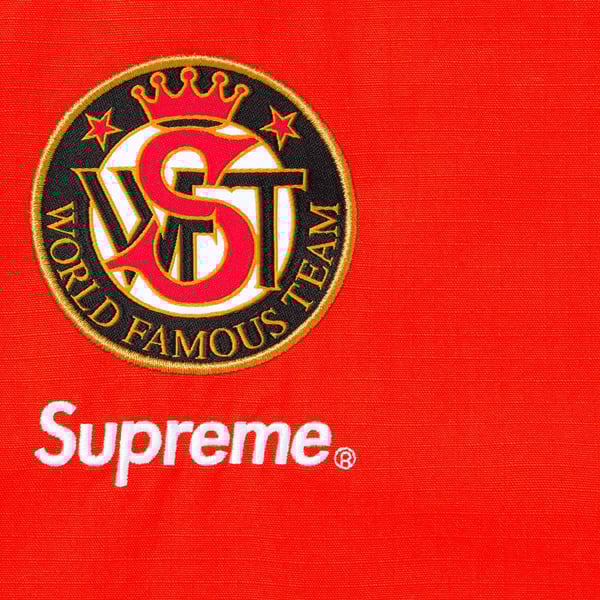 Supreme Umbro Cotton Ripstop Track Jacket - Red (front)