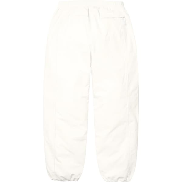 Supreme Umbro Cotton Ripstop Track Pant - White (front)