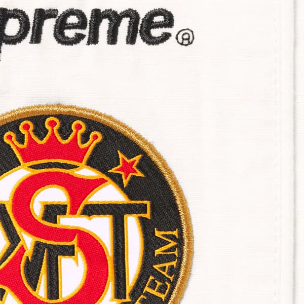 Supreme Umbro Cotton Ripstop Track Pant - White (front)