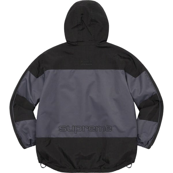 Supreme Umbro Hooded Anorak - Dark Purple (front)