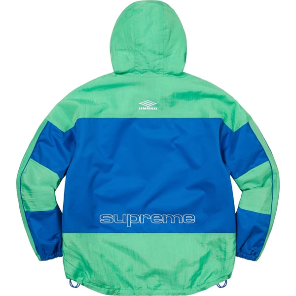 Supreme Umbro Hooded Anorak - Royal (front)