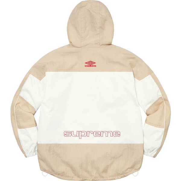 Supreme Umbro Hooded Anorak - White (front)