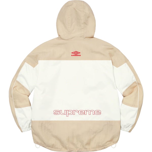 Supreme Umbro Hooded Anorak - White (front)
