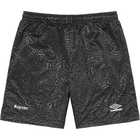 Supreme Umbro Jacquard Animal Print Soccer Short Black
