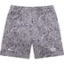 Supreme Umbro Jacquard Animal Print Soccer Short - Navy (front)