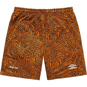 Supreme Umbro Jacquard Animal Print Soccer Short Orange