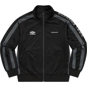 Supreme Umbro Snap Sleeve Jacket Black