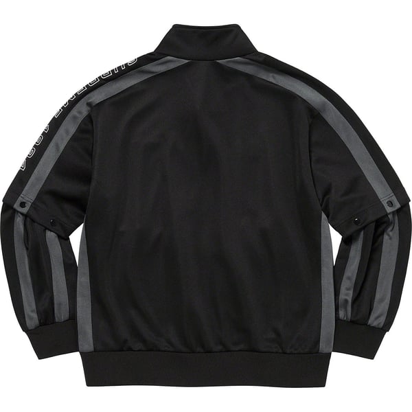 Supreme Umbro Snap Sleeve Jacket - Black (front)