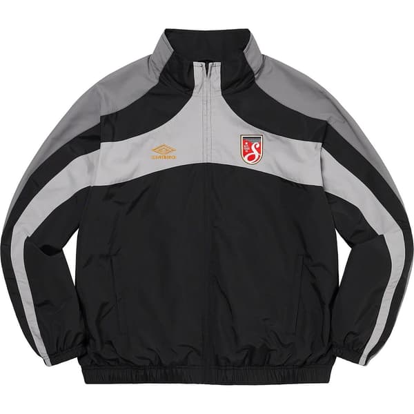 Supreme Umbro Track Jacket - Black (front)