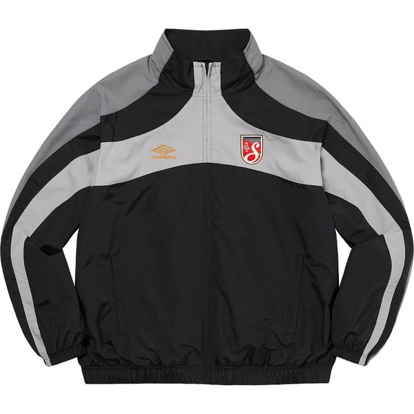 Supreme Umbro Track Jacket - Black (front)