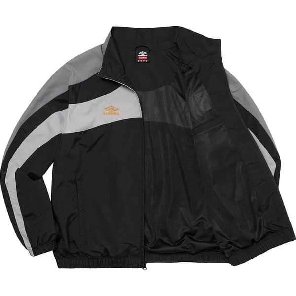 Supreme Umbro Track Jacket - Black (front)
