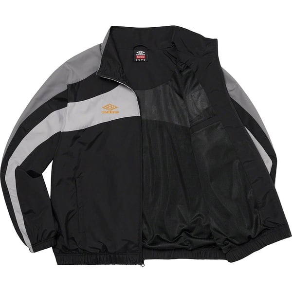 Supreme Umbro Track Jacket - Black (front)