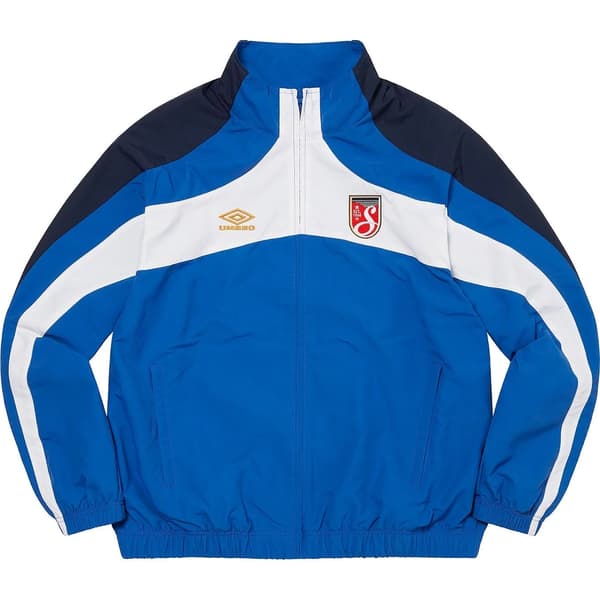 Supreme Umbro Track Jacket - Blue (front)