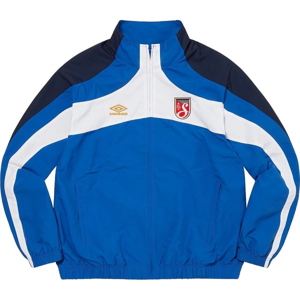 Supreme Umbro Track Jacket - Blue (front)