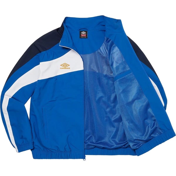 Supreme Umbro Track Jacket - Blue (front)