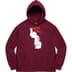 Supreme UNDERCOVER Anti You Hooded Sweatshirt - Burgundy (front)