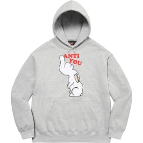 Supreme UNDERCOVER Anti You Hooded Sweatshirt Heather Grey