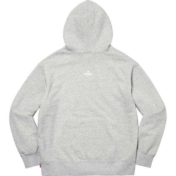 Supreme UNDERCOVER Anti You Hooded Sweatshirt - Heather Grey (front)
